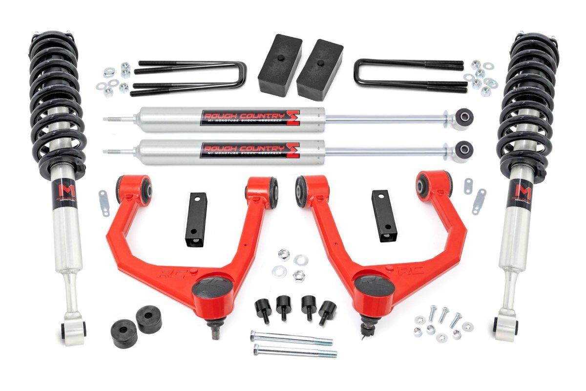 Toyota Tundra Suspension Lift Kit - Rough Country - 3.5 Inch Lift Kit | M1 Struts/M1 - '07-'21